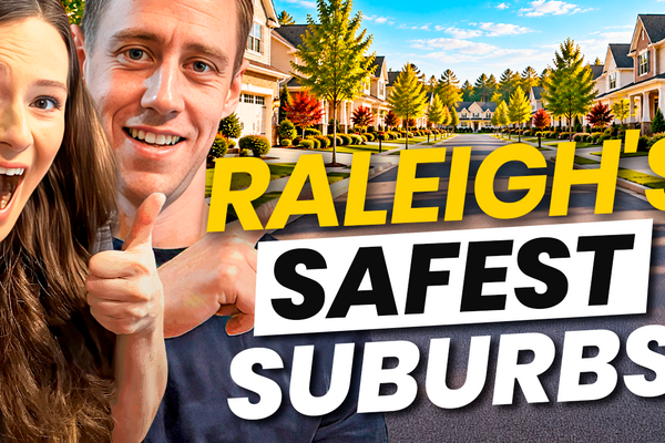 Safest towns near Raleigh NC including Cary, Wake Forest, Apex, Holly Springs, and Rolesville